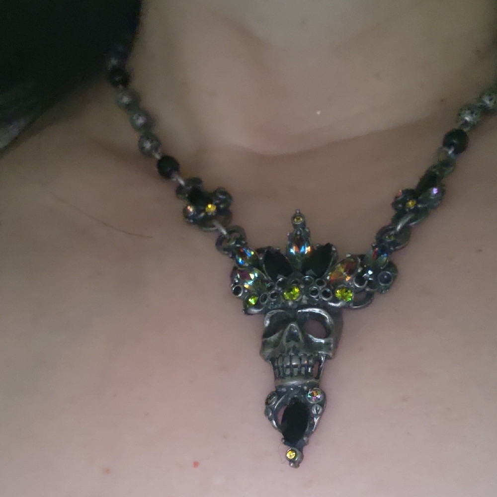 RARE Martha Rotten witch doctor necklace